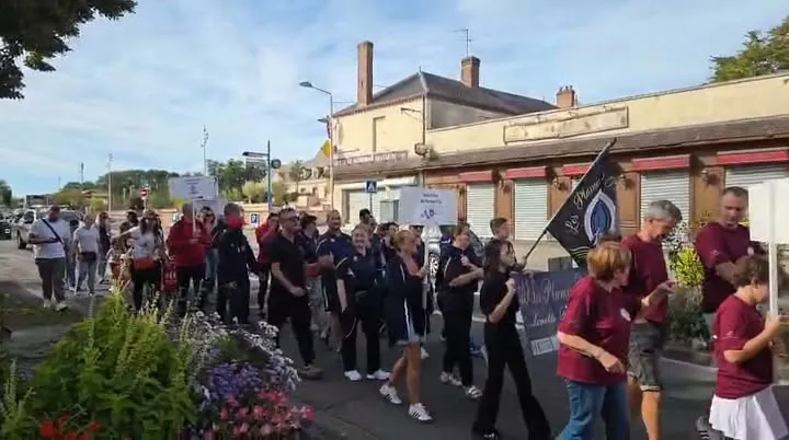 Défilé Foire Tatin ce matin