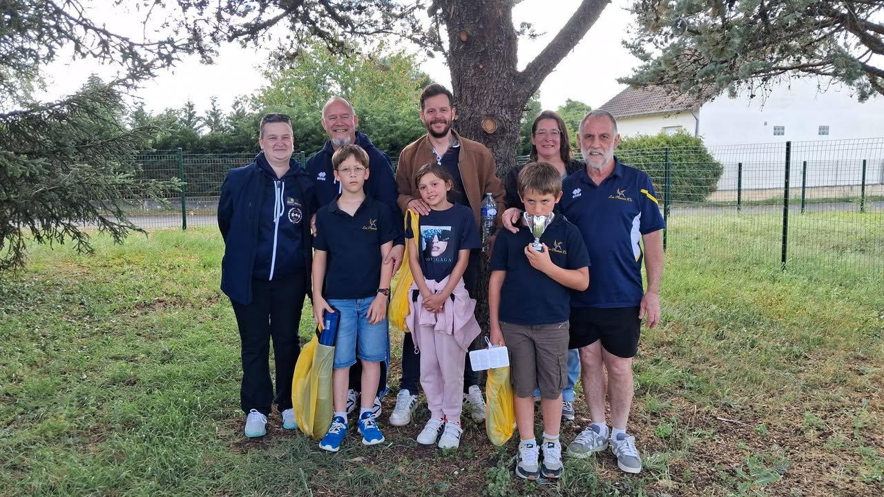 Concours à vineuil pour nos petits loulous. Bravo à eux pour leur engagement