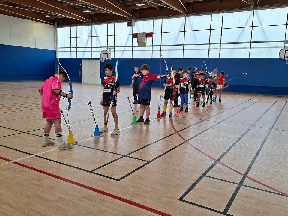 Petite initiation avec les jeunes rugbymans de Lamotte. Un bon.moment passé avec eux